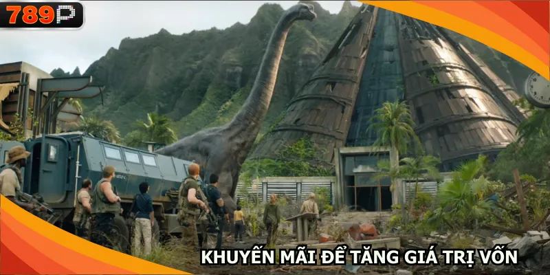 Khuyến mãi để tăng giá trị vốn